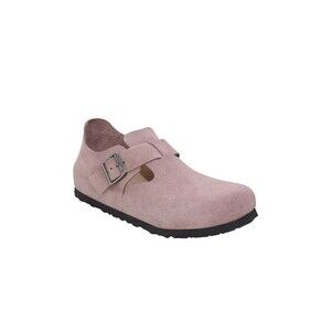 Birkenstock London Suede Leather Faded Purple EU41/ 10-10.5 New Without Box